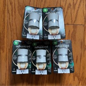 Lot of 5 brand new Air Wick Advanced Plug-In Refills air freshener scent